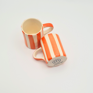 Tasse Expresso Sgrafitto - Tangerine