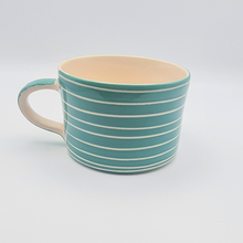 Charger l&#39;image dans la galerie, Mug Sgrafitto - Turquoise

