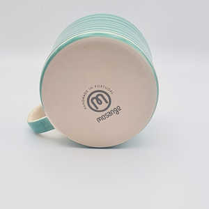 Mug Sgrafitto - Turquoise