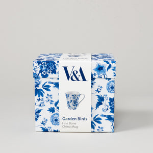 Mug V&A Garden Bird Fond Blanc